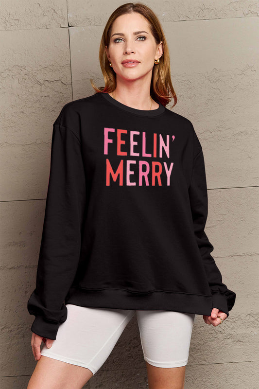 Ruby Feelin' Merry Sweatshirt