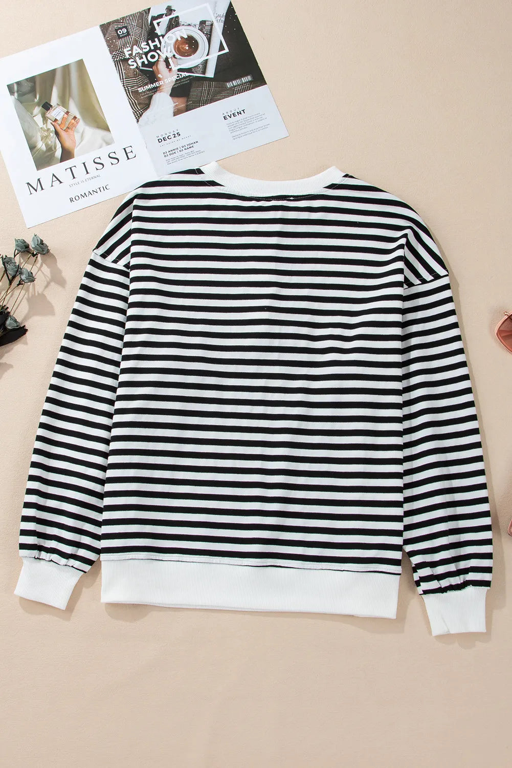 Oceana Striped Sweatshirt