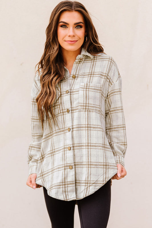 Delphine Plaid Shacket