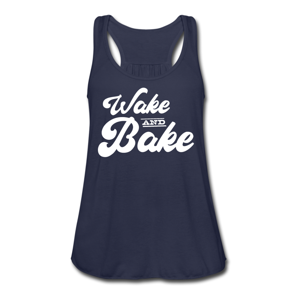 Wake and Bake Tank - navy